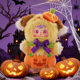 Samuel San Xiaoma Halloween Carnival Series Plush Pendant Blind Box Pumpkin Doll Girl's Gift
