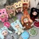 Wakuku3.0 Let's Get to Work Series Plush Keychain Blind Box Celebrity Style Doll Birthday Gift