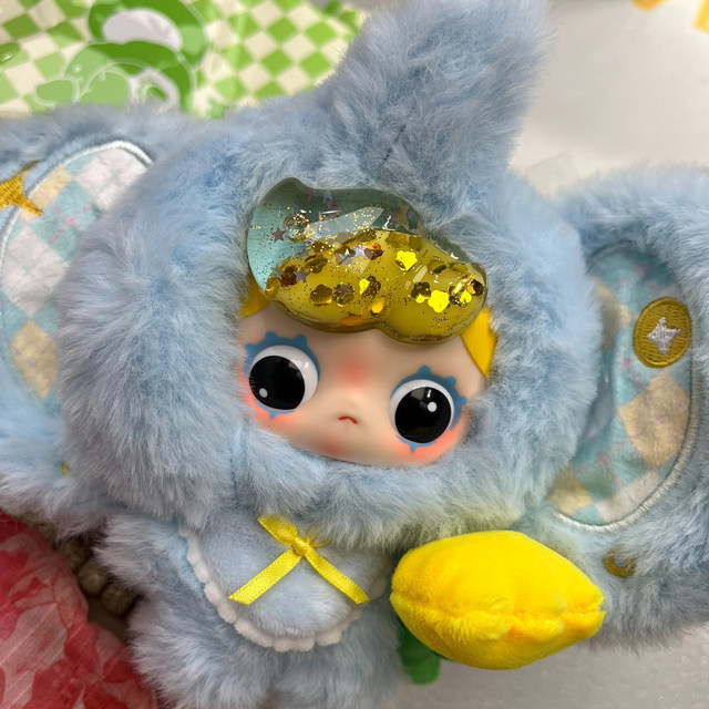 Baby Three Three-Year-Old Oo Doll Spring Flower Plush Vinyl Pendant Blind Box Doll Girl Gift