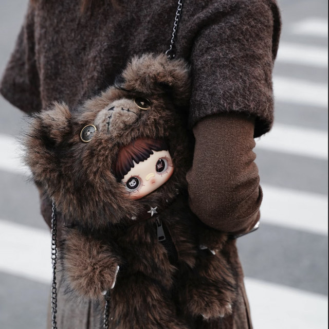 Maymei 400% Rebel Doll Backpack Plush Toy Blind Box Large Doll Girl's Gift