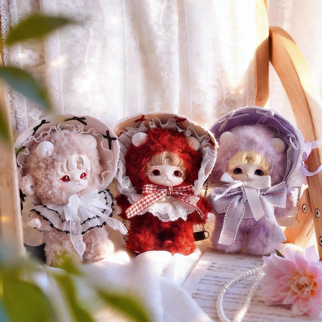 Mijuan Mijuan Plush Dreamland Furry Pendant Blind Box Doll Girl's Valentine's Day Gift Keychain