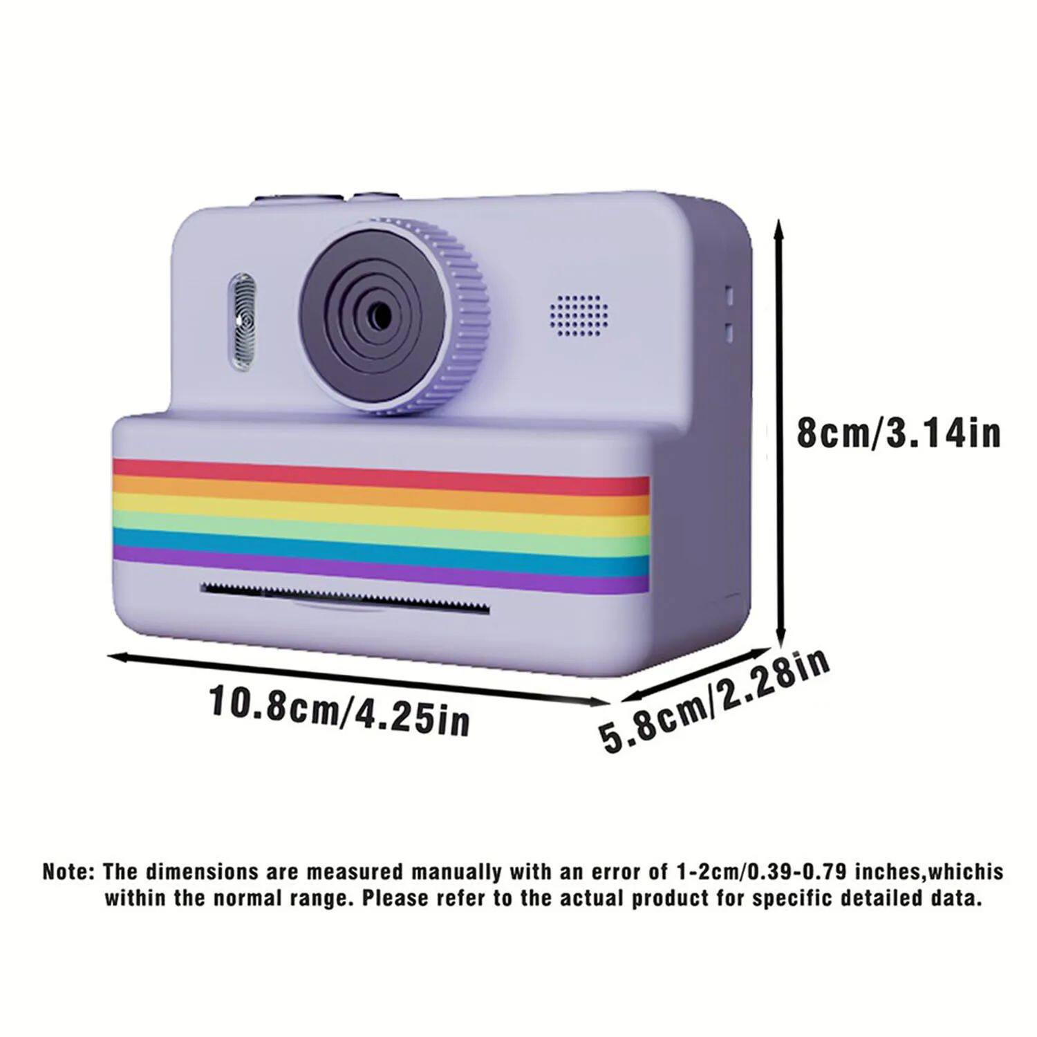 Детский фотоаппарат children's camera instant print toys, polaroid small camera,