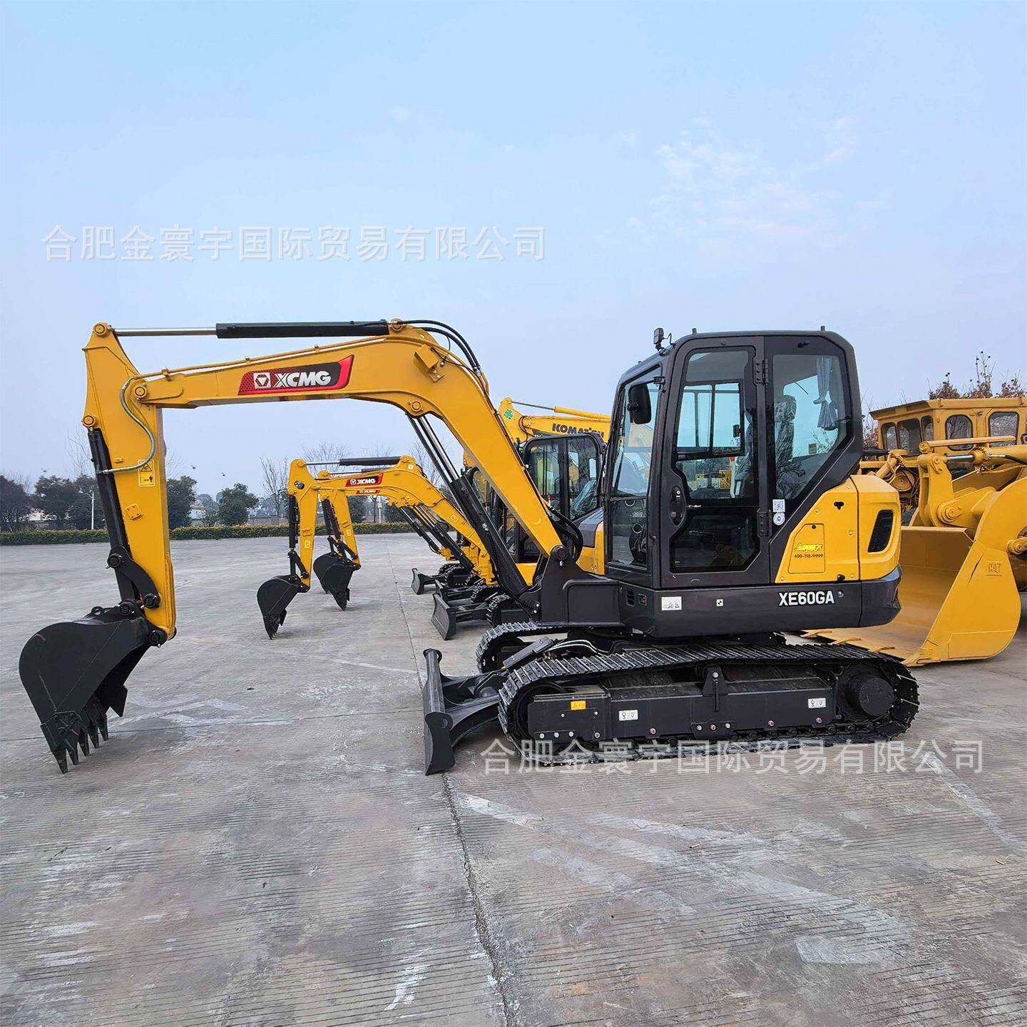 全新XCMG徐工XE60GA挖掘机多功能土方开挖物料搬运6吨级小型挖机