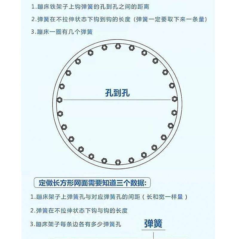 Батут 户外儿童室内弹力布蹦摆摊室内网布家用弹跳布游乐加厚蹦床