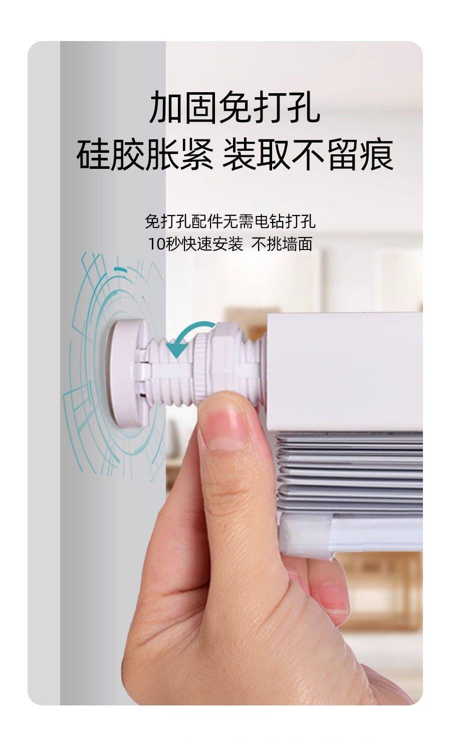 Жалюзи 免打孔百叶窗窗帘卫生间遮挡帘新款厕所浴室窗户专用厨房遮光卷帘