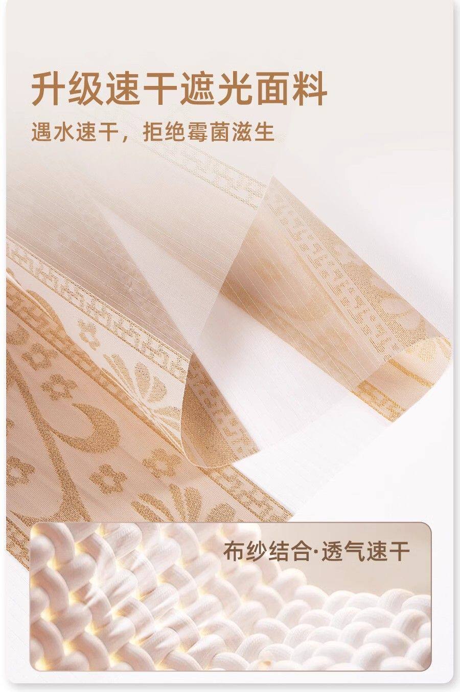 товар из китая 免打孔百叶窗帘卷帘手拉式浴室厕所卫生间客厅防水遮光厨房遮挡帘