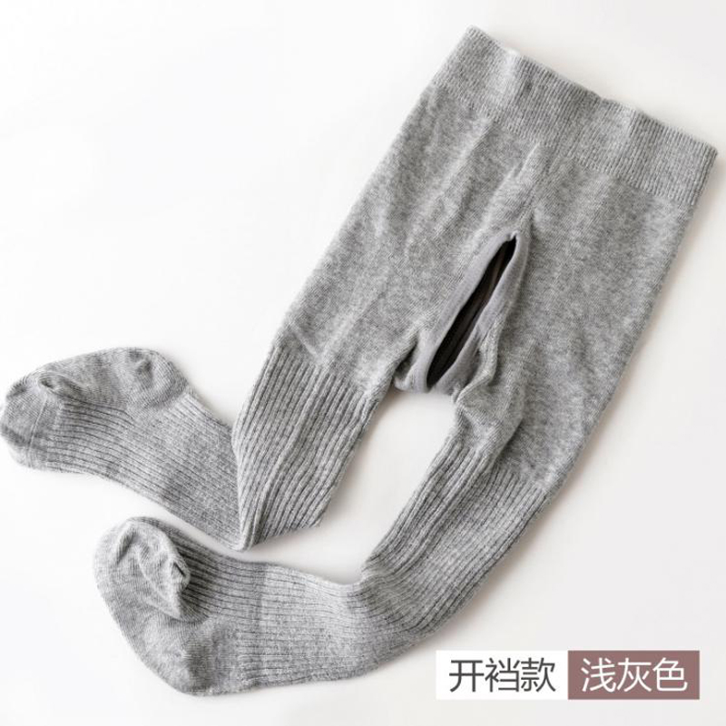 Bé Panty Ống Xuân Thu Baby Quần bé Big PP mở quần Boys and Girls Chơi Bottoms 0-3-6 tuổi.