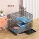 Cat Cage Cat Villa Home Indoor Extra Large Space Cattery Cat House Foldableing Small Encrypted Double-Layer Iron Cat Cage