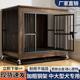 Pet-Specific Wooden Dog Cage House with Toilet Border Collie Golden Retriever Large, Medium and Small Size Dogss Indoor Storage Furniture