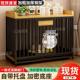 Dog Cage for Large Dogs with Toilet, Medium-Sized Dog Cage, Indoor Golden Retriever Labrador Thick and Reinforced Pet Dog Cage