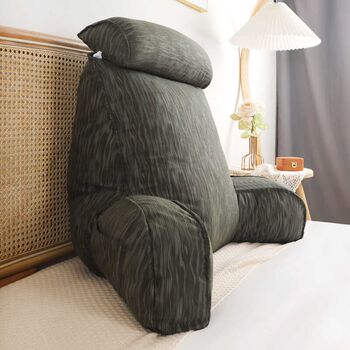Bedside soft bag back cushion bed pregnant women cushion pillow sofa reading neck protector waist protector bay window waist support removable pillow