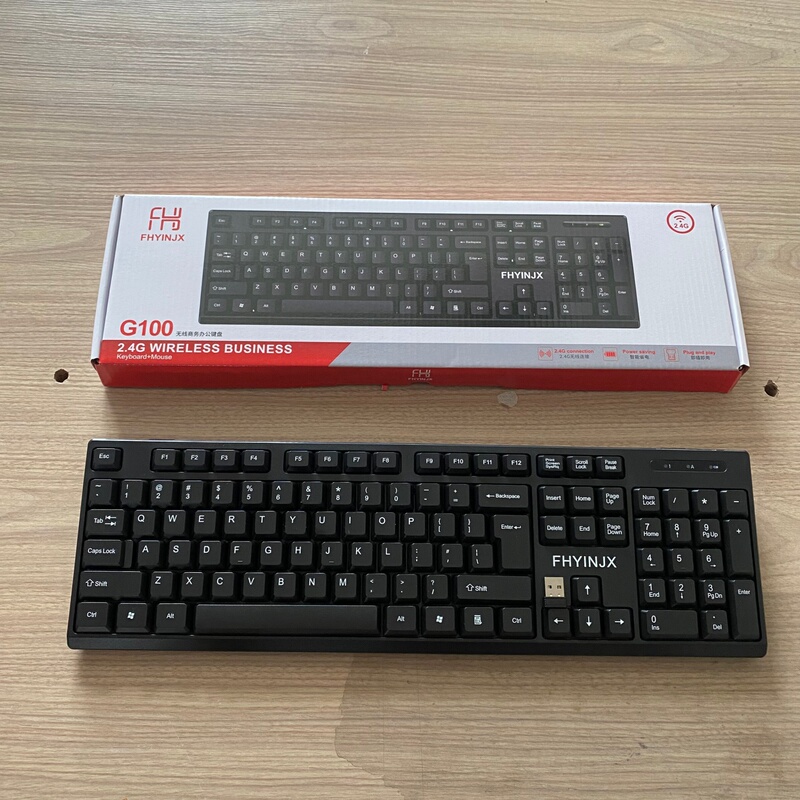 Business Typing 104-Key Wireless Keyboard for Notebook and Desktop Computers, Office Typing, Home Use 2.4g Keyboard Wholesale Business Typing 104-Key Wireless Keyboard for Notebook and Desktop Computers, Office Typing, Home Use 2.4g Keyboard Wholesale