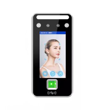 Micro-cultivation 4.3-inch adaptive photosensitive dynamic face recognition all-in-one machine with face swiping, card password, attendance and access control machine