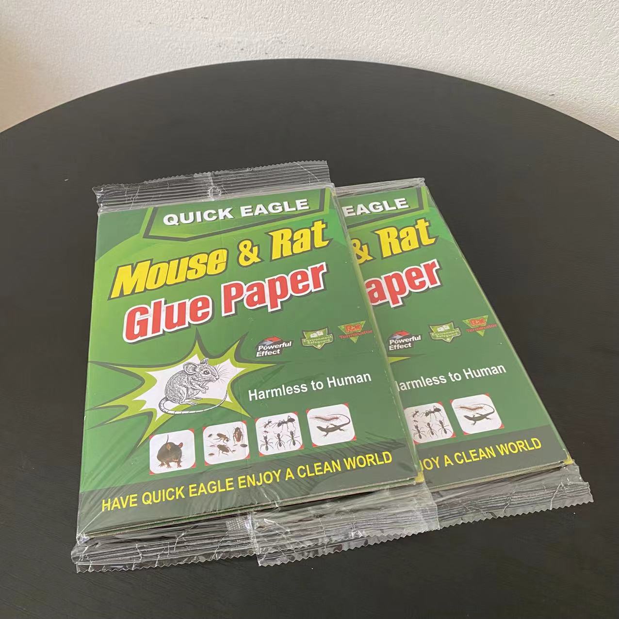 发5包！家用粘鼠板 强力胶水加大加厚 一窝端粘鼠板详情4