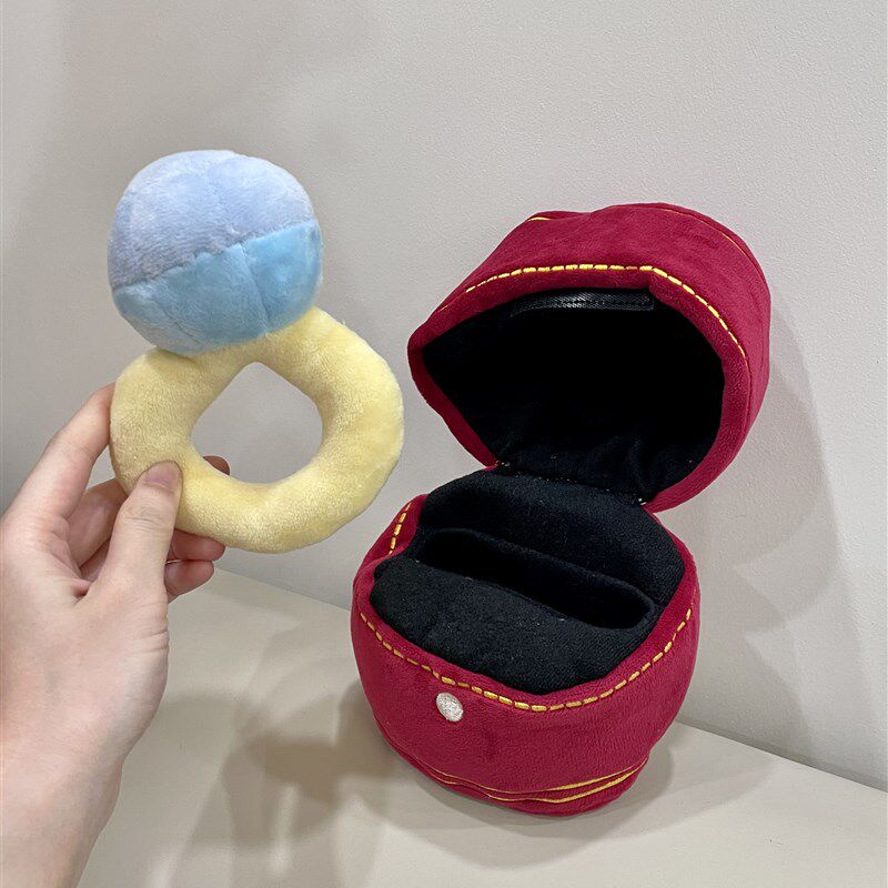 Wedding creative doll ring wedding photo props wedding pet toys wedding room wedding decoration ornaments