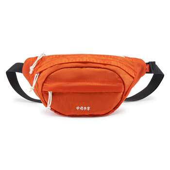 Li ning genuine 2025 new men's fashion versatile casual portable sports adjustable chest bag abdv267