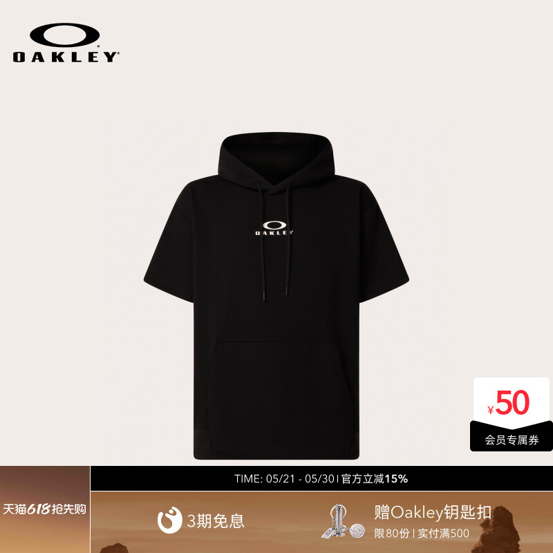 Oakley Fashionable and Simple Short-Sleeved Hooded Sweatshirt for Men and Women Foa406291 Oakley Fashionable and Simple Short-Sleeved Hooded Sweatshirt for Men and Women Foa406291