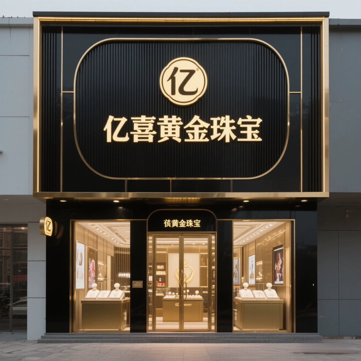 亿喜黄金珠宝企业店