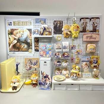 Metal hole board wall shelf decorative storage vertical accessories stainless steel nail-free display rack magnetic pain table