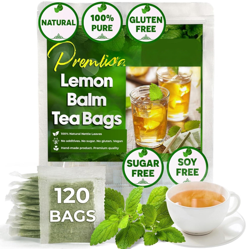 Lemon Balm Tea Bags 120 Bags Lemon Balm Tea Lemon Balm Leaves Lemon Balm Tea Bags 120 Bags Lemon Balm Tea Lemon Balm Leaves