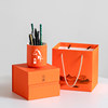 Customized zodiac ceramic pen holder office student desktop stationery storage gift ornaments business souvenirs