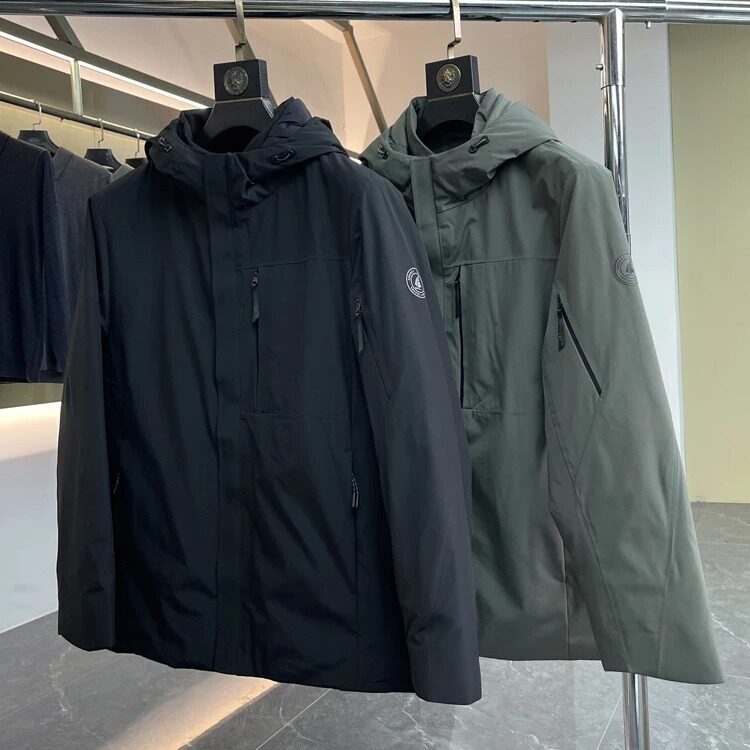 (276) Magnetic Quick-Open Zipper + Lightweight Windproof, Tag-Cut, Quilted, Warm Hooded Men's Autumn and Winter Cotton Jacket