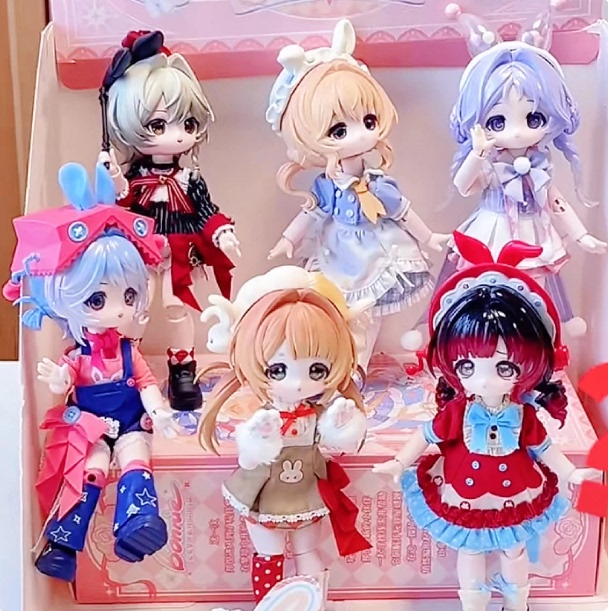 Authentic Come4Free Bangni Rabbit Dream Box Bjd Movable Doll Blind Box Trendy Toy Hot-Selling Figurine Gift