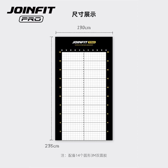 Joinfit Posture Assessment Chart Wallpaper Body Measurement Gym Yoga Studio Body Correction Grid