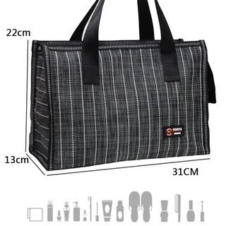 Large-capacity bath bag mesh toiletry bag, portable shower bag, drain storage, shower bag, handbag, men's bathhouse basket