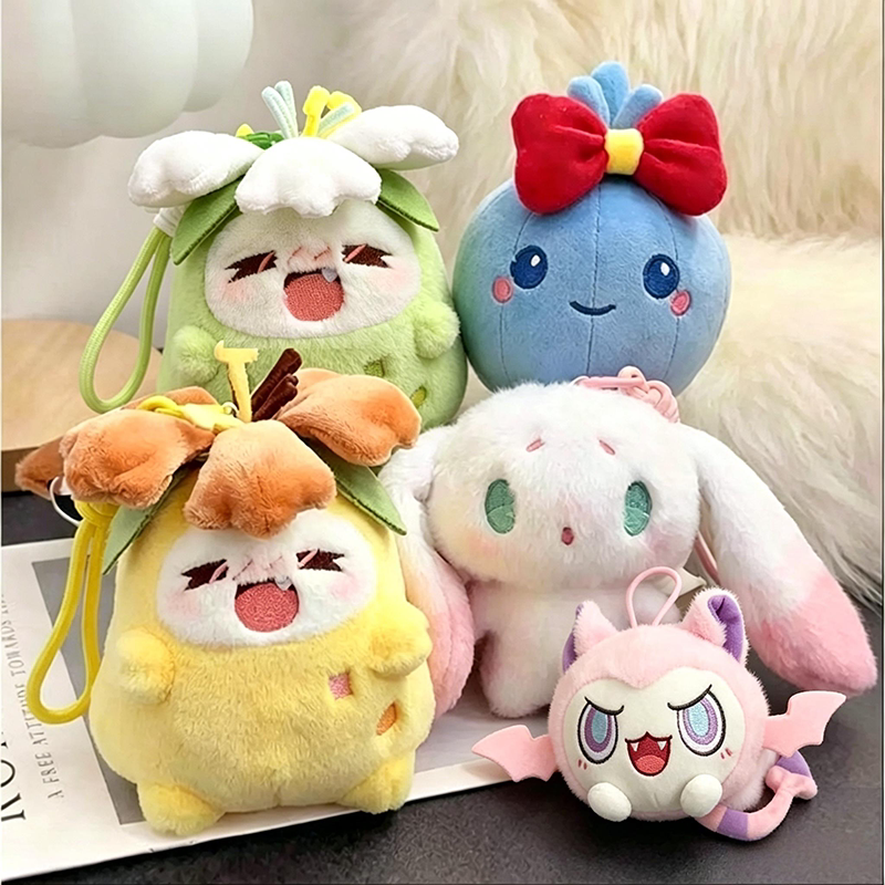 Roco Kingdom Big-Eared Hooded Demon Ding Plush Charm