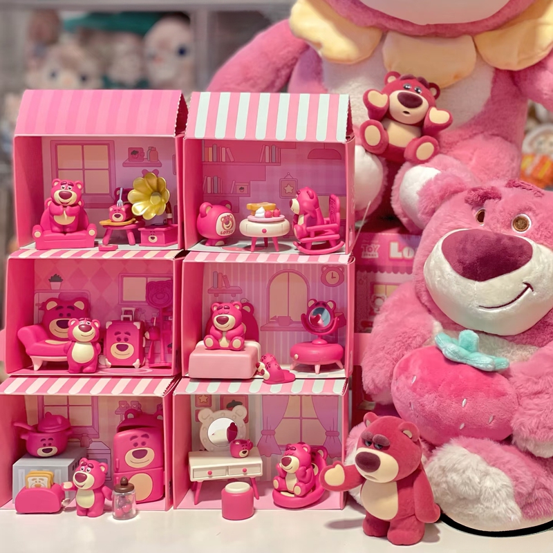 Authentic 52Toys Disney Toy Story Lotso's Room Trendy Blind Box Cute Figurine Gift Authentic 52Toys Disney Toy Story Lotso's Room Trendy Blind Box Cute Figurine Gift