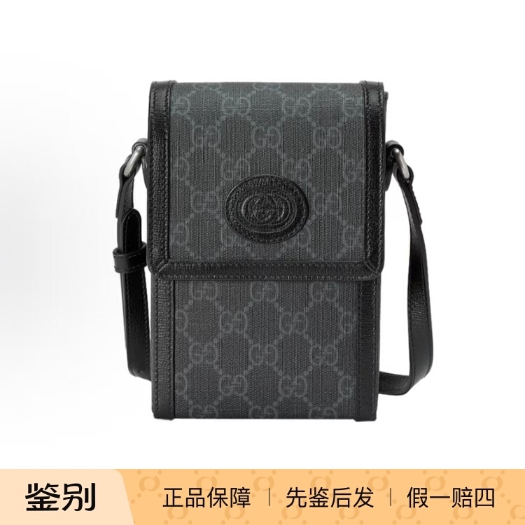 Gucci Gucci High-End Luxury Brand 99% New Gg Retro Series Black Floral Mobile Phone Shoulder Crossbody Women's Bag Wz Gucci Gucci High-End Luxury Brand 99% New Gg Retro Series Black Floral Mobile Phone Shoulder Crossbody Women's Bag Wz
