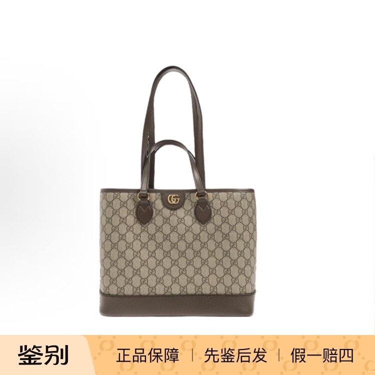 Gucci Gucci Luxury Brand 99% New Classic Ophidia Small Tote Bag Shopping Bag Handbag Wz