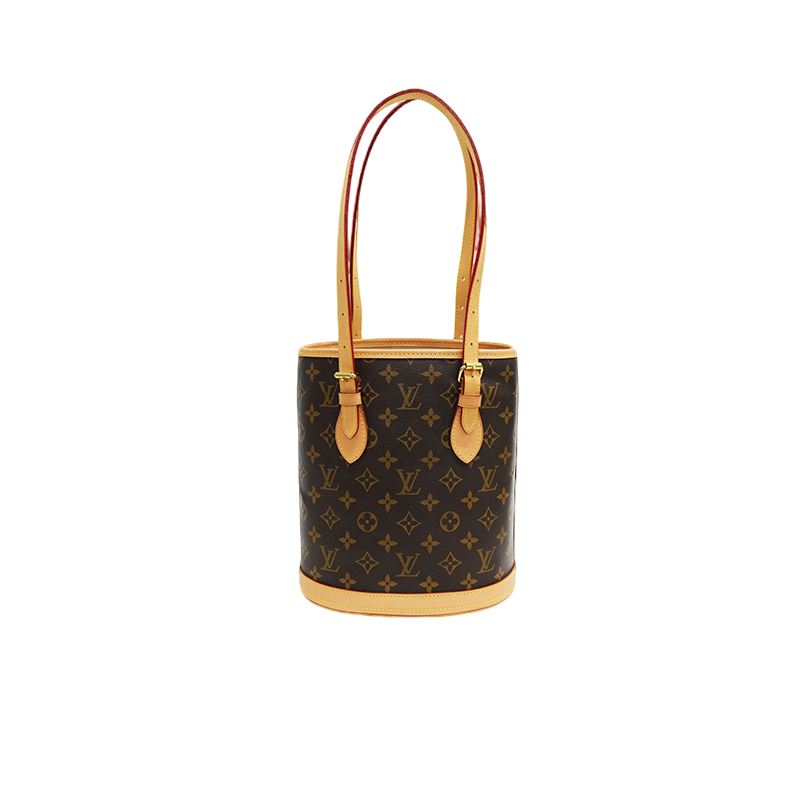 Lv Louis Vuitton High-End Luxury Brand 99% New Small Bucket Shoulder Tote Bag Vintage Updated Vegetable-Tanned Leather Wz Lv Louis Vuitton High-End Luxury Brand 99% New Small Bucket Shoulder Tote Bag Vintage Updated Vegetable-Tanned Leather Wz
