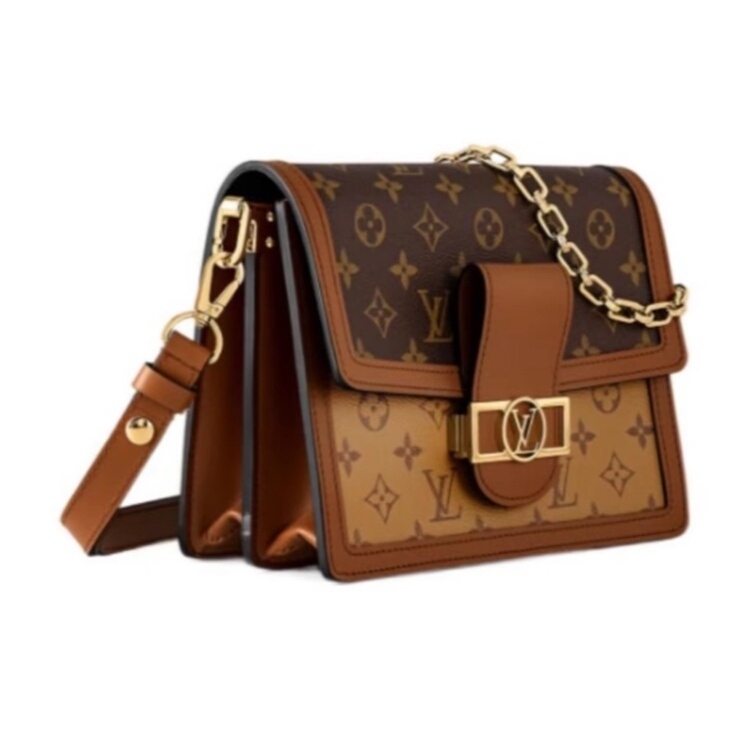 Lv Louis Vuitton High-End Luxury Brand 99% New Classic Original Daphne Medium-Sized Color-Blocked Shoulder Crossbody Bag Wz Lv Louis Vuitton High-End Luxury Brand 99% New Classic Original Daphne Medium-Sized Color-Blocked Shoulder Crossbody Bag Wz