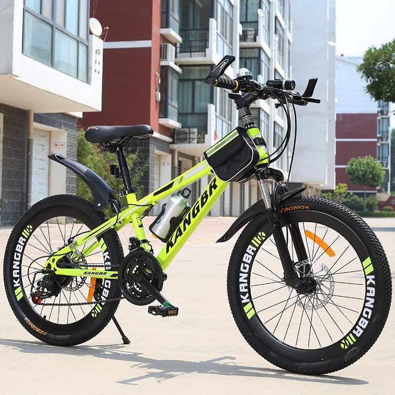 Official official store Cloud Giant Select Variable Speed Children's Mountain Bike with Shock Absorption and Disc Brakes for Boys and Girls Students Off-Road Bicycle