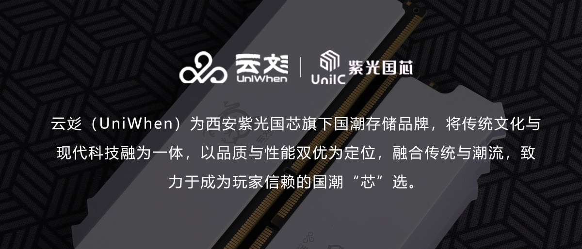 Оперативная память DDR5 Yunde Ziguang Guoxin Ling Long 32ГБ черная