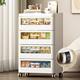 39/45/Japanese transparent cabinet drawer-type storage cabinet living room bedroom kitchen household storage