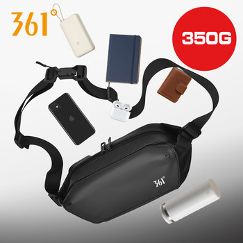 361 Crossbody Bag Men's Chest Bag Portable Cycling Bag Magnetic Buckle Commuter Backpack Lightweight Waist Bag Mobile Phone Shoulder Bag