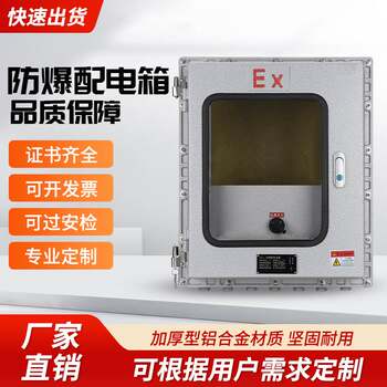 Explosion-Proof Distribution Box Junction Box 7inch Display Screen Explosion-Proof Temperature Control Instrument Box Visual Small Door Touch Screen Control Box