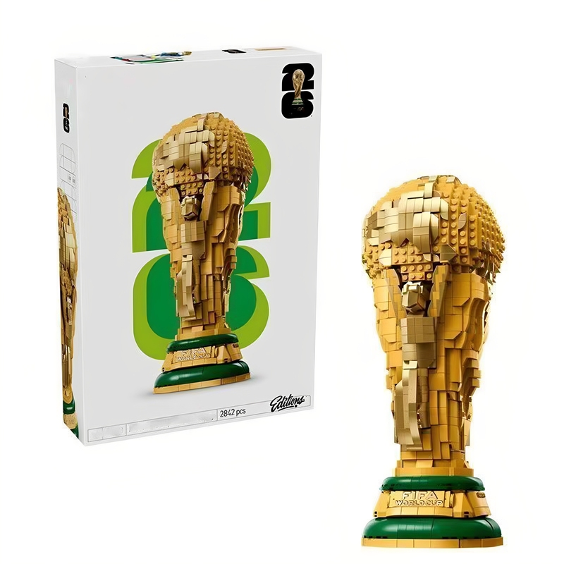 Creative Series Fifa World Cup Trophy Boy's Educational Building Block Toy Gift 43020 Creative Series Fifa World Cup Trophy Boy's Educational Building Block Toy Gift 43020