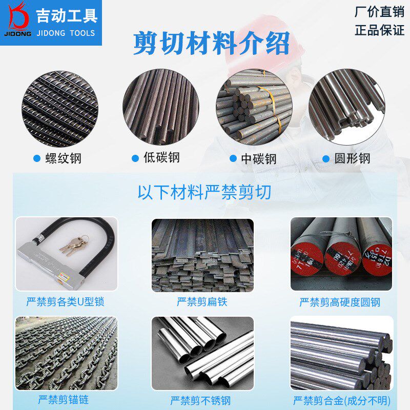 剪刀液压钢丝绳便携式断线钳工具：钢筋剪压力剪小型钳子头切断机，让剪切变得轻松高效！