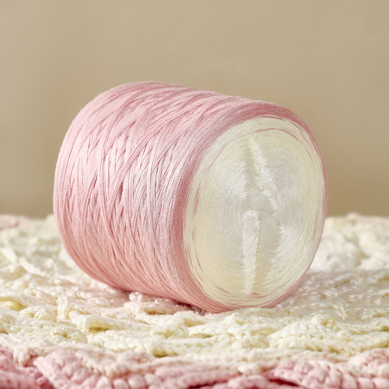 Beef Dipped Sand Tea - Sunset Mercerized Cotton Gradient Cake Thread Hand-Knitted Crocheted 10-Strand Seven-Star Blanket Beef Dipped Sand Tea - Sunset Mercerized Cotton Gradient Cake Thread Hand-Knitted Crocheted 10-Strand Seven-Star Blanket