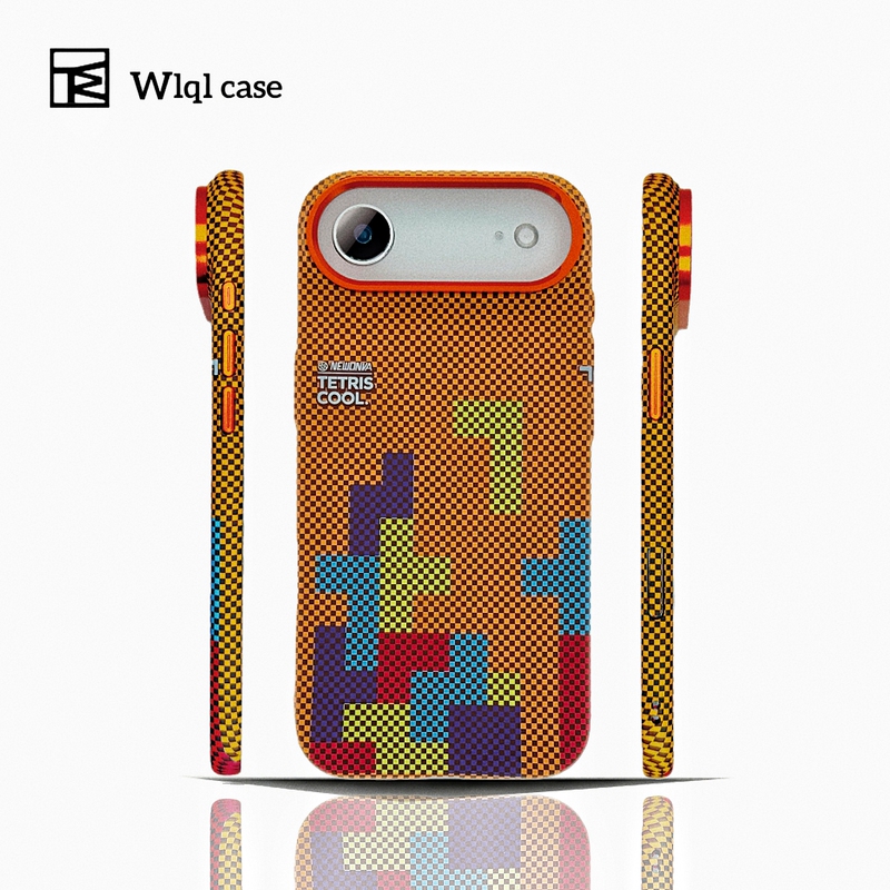 【Wlql Original】High-End Kevlar Texture Suitable for Apple 17 Air Phone Case, Carbon Fiber Texture iPhone 17 Pro Max Protective Case, 16P Ultra-Thin Full-Cover Magnetic Woven Texture 【Wlql Original】High-End Kevlar Texture Suitable for Apple 17 Air Phone Case, Carbon Fiber Texture iPhone 17 Pro Max Protective Case, 16P Ultra-Thin Full-Cover Magnetic Woven Texture