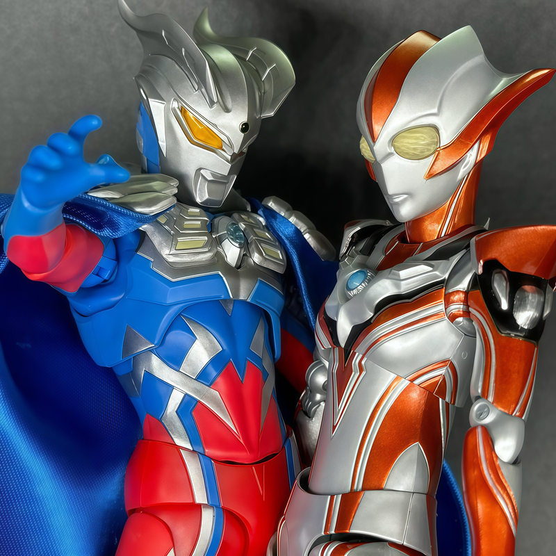New Shf Ultraman Figure Shining Gold Zero Glitter Movable Action Figure Toy Ornament Gift for Men