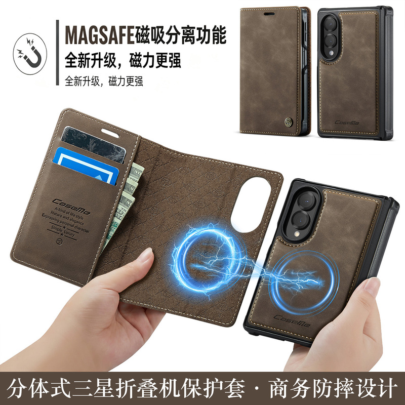 2-in-1 Detachable Case Suitable for Samsung Galaxy Z Fold 20% off Foldable Screen Flip Phone Case Fold8Ultra, Detachable Magnetic Wallet Leather Case, Full Protection Case with Card Slot, New Anti-Drop Design 2-in-1 Detachable Case Suitable for Samsung Galaxy Z Fold 20% off Foldable Screen Flip Phone Case Fold8Ultra, Detachable Magnetic Wallet Leather Case, Full Protection Case with Card Slot, New Anti-Drop Design