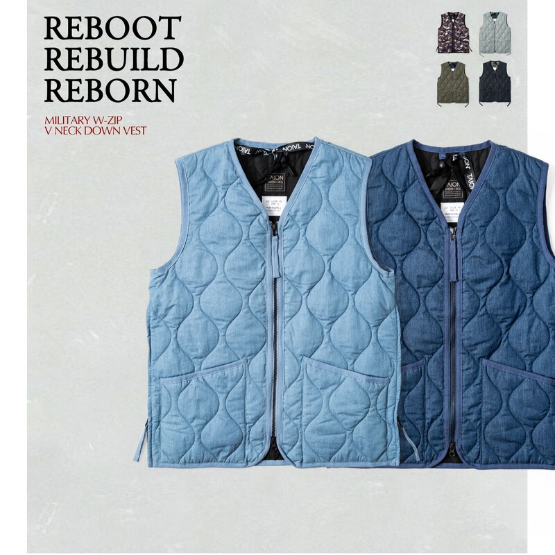 Taion Ultra-Popular Quilted down Vest, Versatile for Layering or Wearing Alone, Outdoor Zip-Up Vest for Men and Women
