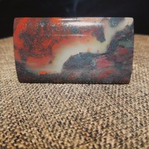 Guilin chicken blood jade peace and quiet brand artistic conception small row