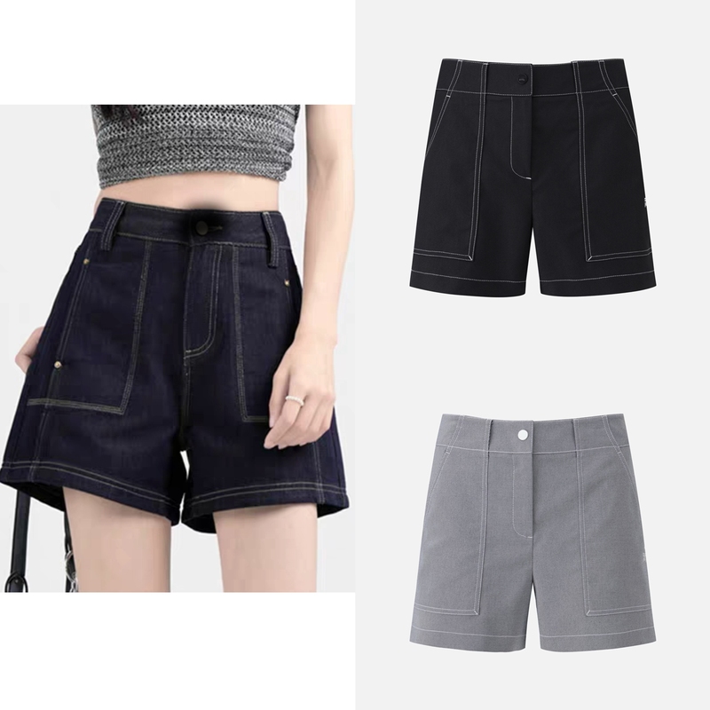 Premium Outdoor Original Golf Shorts for Women, New Korean Style Quick-Dry Sports Shorts, Simple, Breathable, Slimming, and Form-Fitting