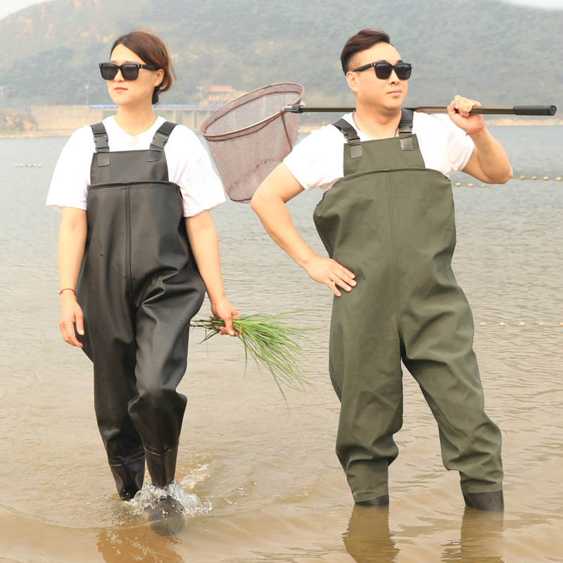 Japanese Imported Sam's Recommended Thickened Wear-Resistant Half-Body Waterproof Pants for Men